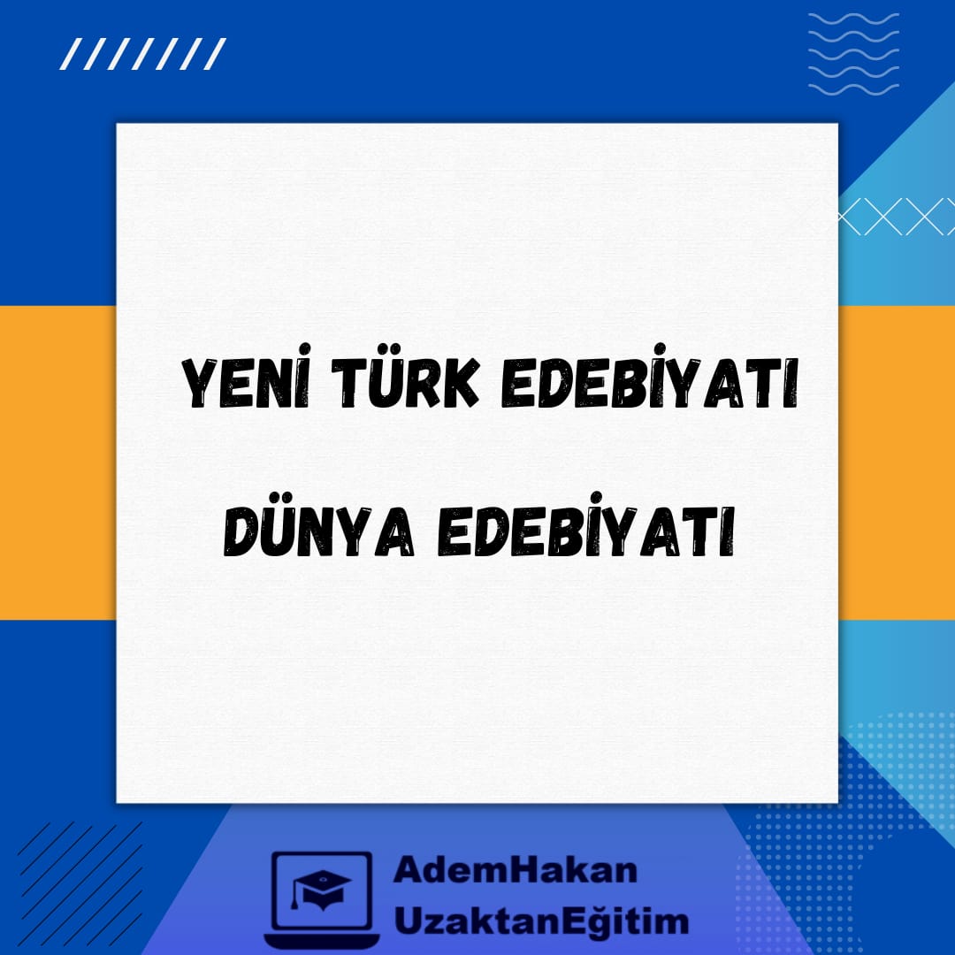 YTE / Dünya Edebiyatı TDE