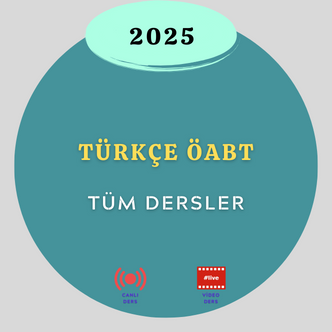 2025 Türkçe ÖABT Tüm Dersler Cumhuriyet -1 (Kitap ve Rehberlik Hediyeli)