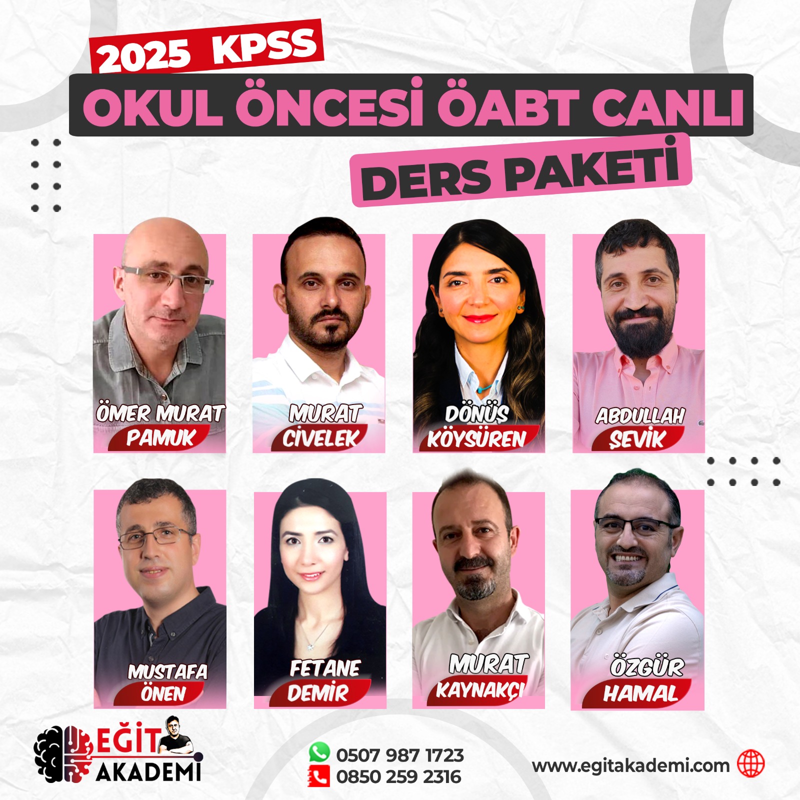 KPSS 2025 OKUL ÖNCESİ ÖABT - Canlı Ders