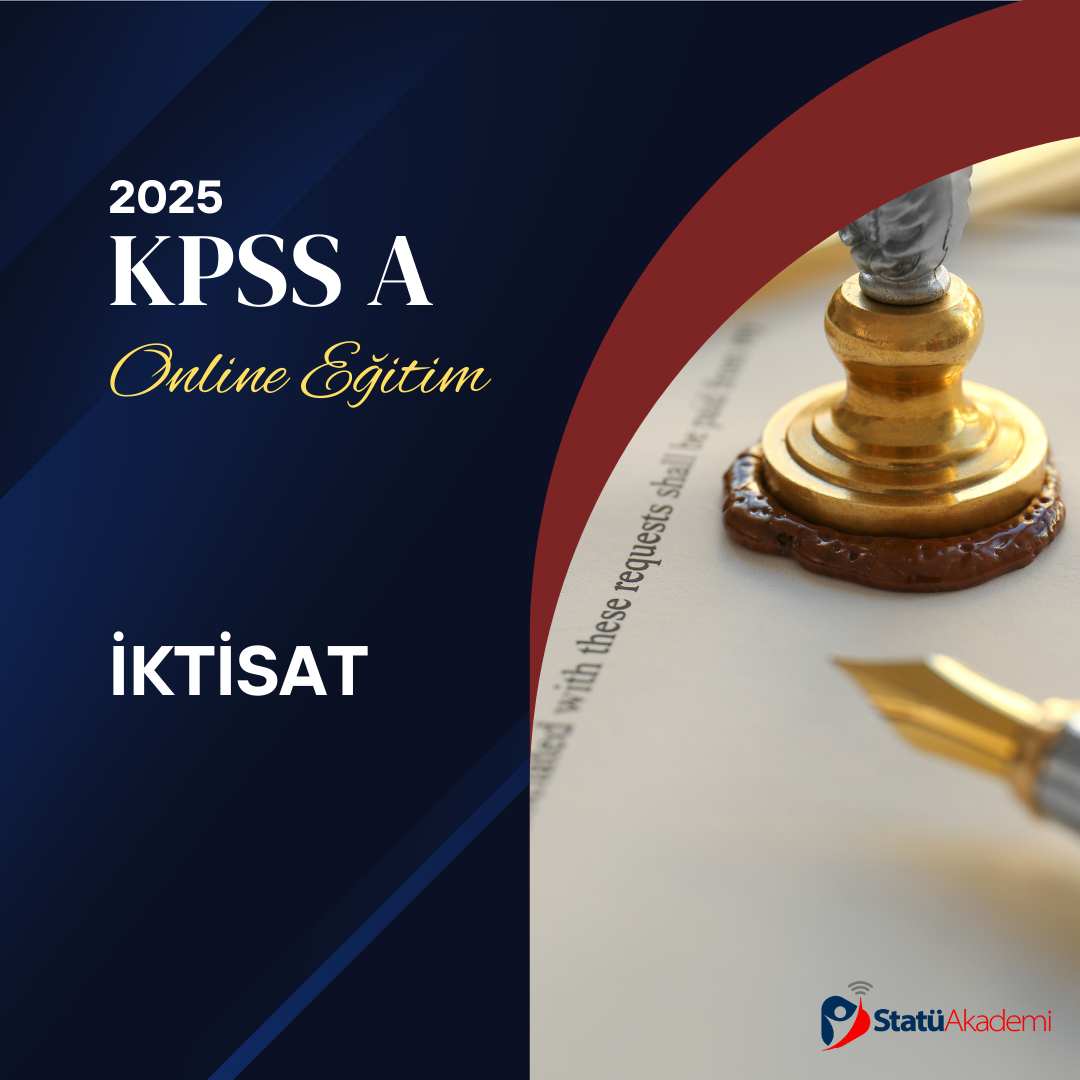 2025 KPSS A İKTİSAT