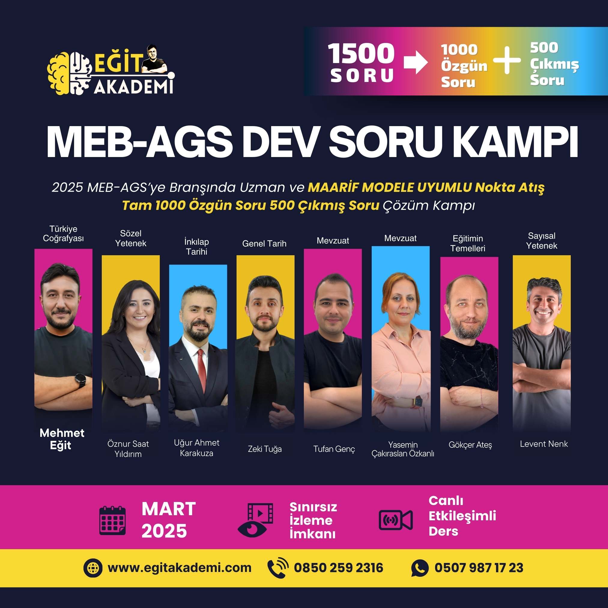 MEB-AGS DEV SORU ÇÖZÜM KAMPI