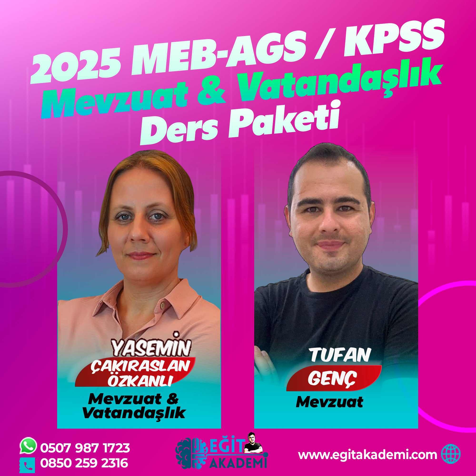 2025 MEB - AGS MEVZUAT ve KPSS VATANDAŞLIK CANLI/VİDEO DERS PAKETİ