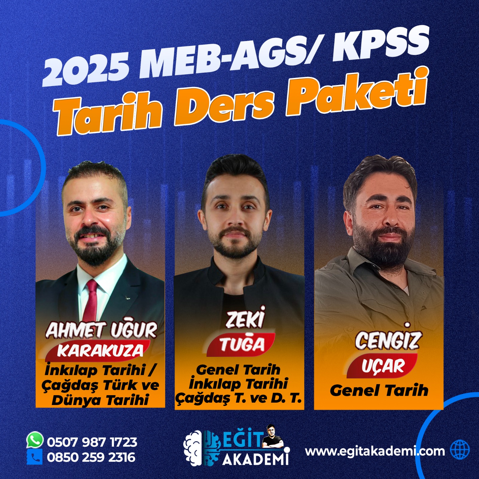 2025 MEB – AGS & KPSS TARİH CANLI / VİDEO DERS PAKETİ