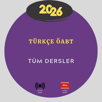 2026-TÜRKÇE ÖABT TÜM DERSLER PAKET