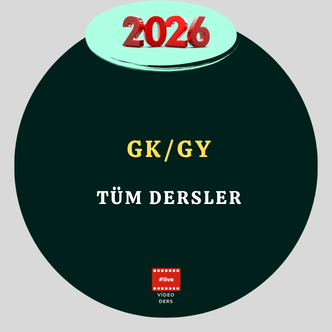 2026-KPSS GENEL KÜLTÜR / GENEL YETENEK LİSANS / ÖN LİSANS